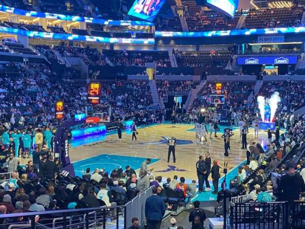 Spectrum Center, section: 117, row: P, seat: 10