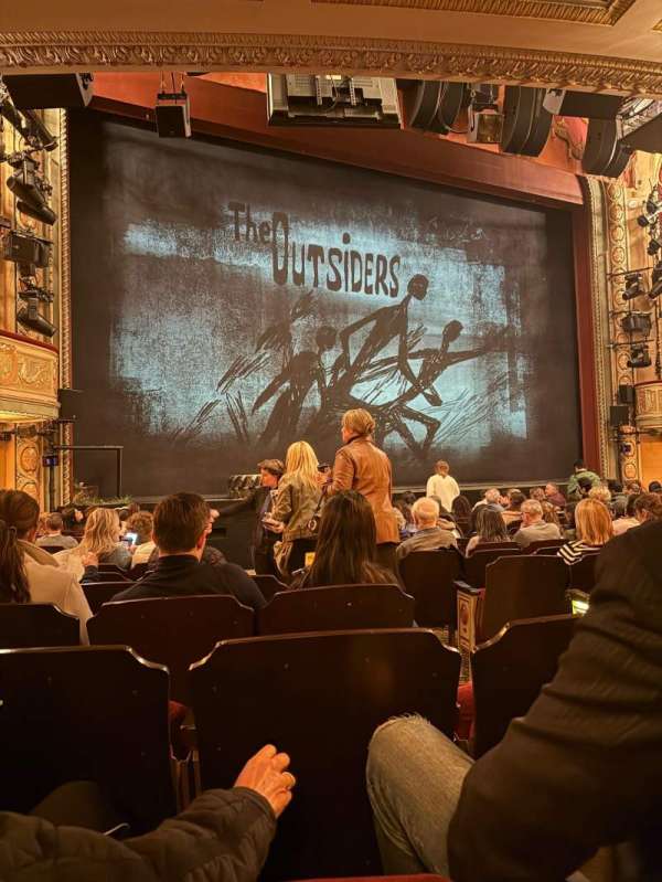 Bernard B. Jacobs Theatre, section: Orchestra L, row: M, seat: 7