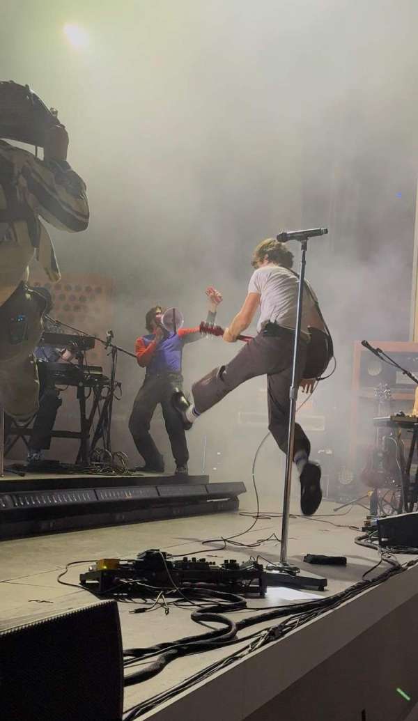 The Greek Theatre, section: GA Pit, row: barricade