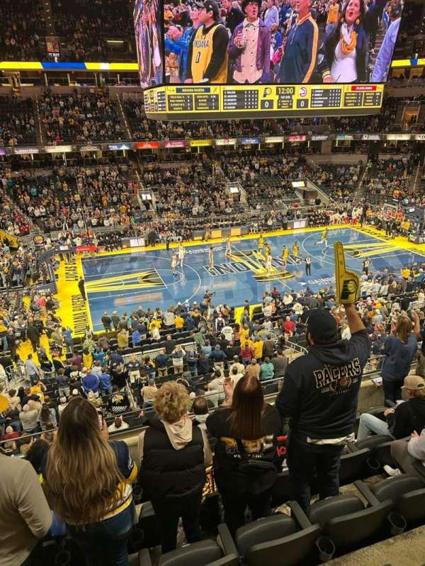 Gainbridge Fieldhouse, section: 117, row: 6, seat: 14