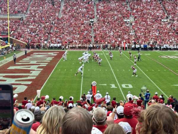 Gaylord Memorial Stadium, section: 34, row: 32, seat: 8