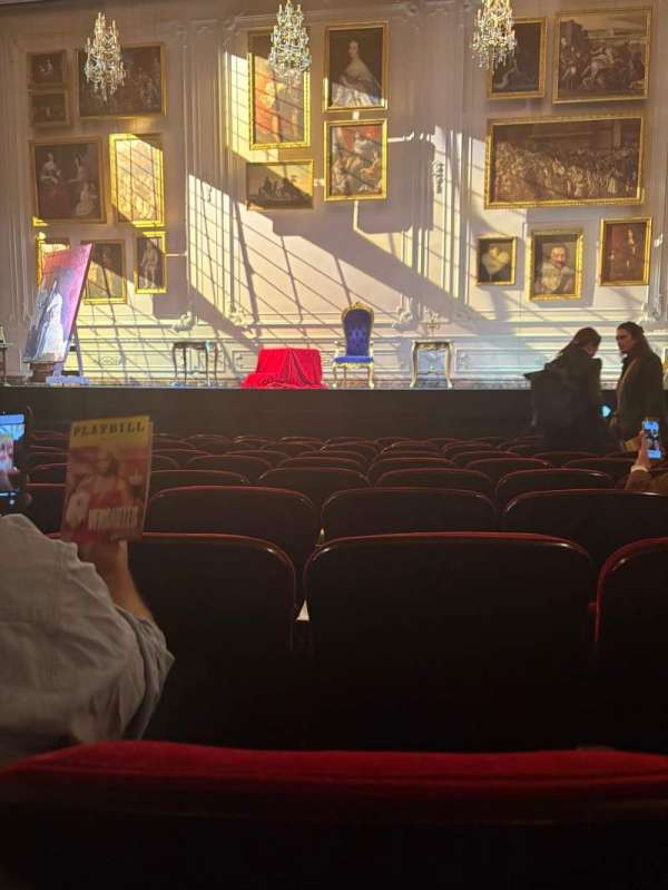 St. James Theatre, section: Orchestra C, row: K, seat: 04