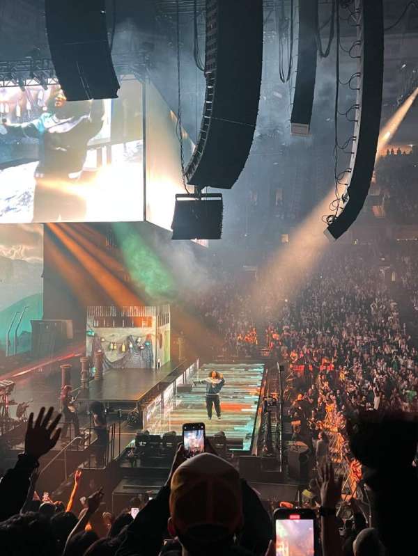 Rogers Arena, section: 119, row: 16, seat: 3