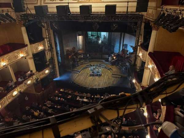 Lyric Theatre, West End, section: Balcony, row: A, seat: 5