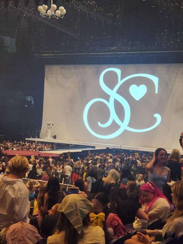 Bridgestone Arena, section: 104, row: MM, seat: 17