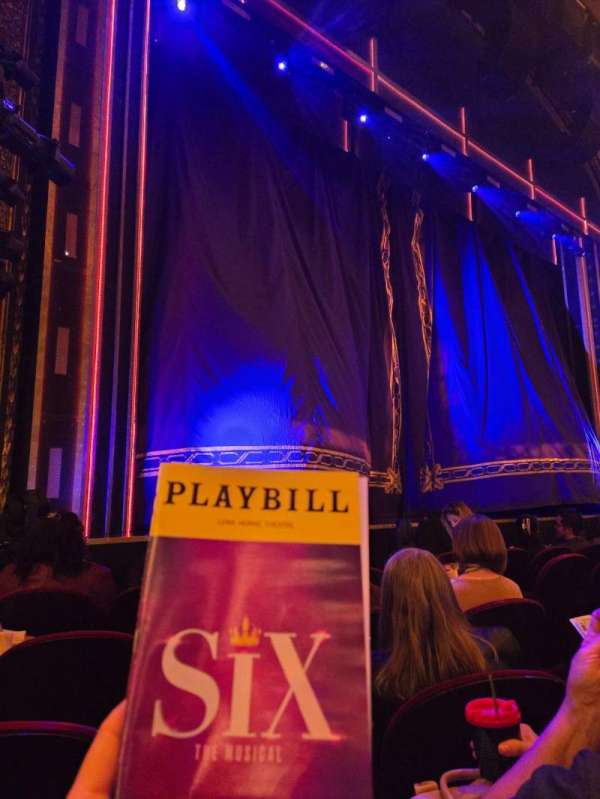 Lena Horne Theatre, section: Orchestra L, row: E, seat: 11