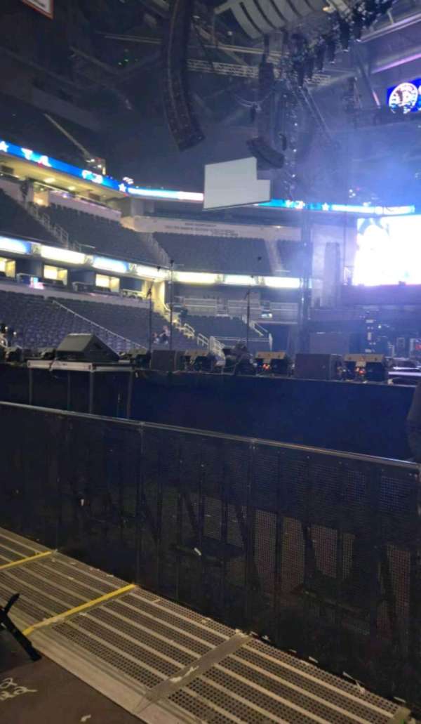 Gainbridge Fieldhouse, section: F1, row: 23, seat: 3