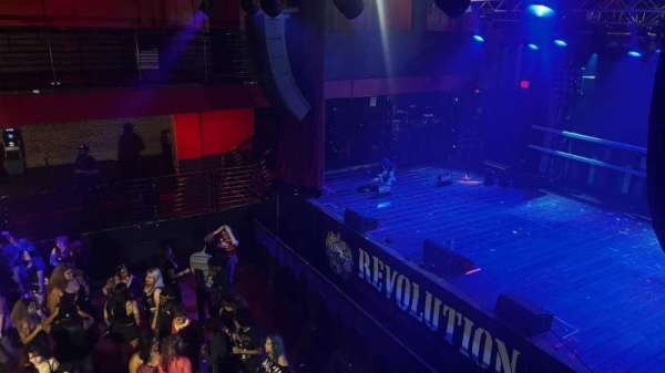 Revolution Live, section: Balcony