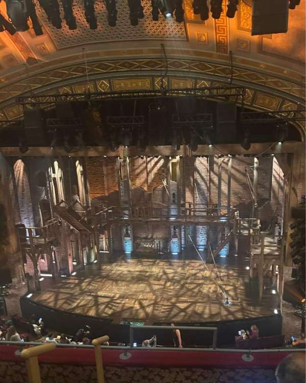 Richard Rodgers Theatre, section: Front Mezzanine R, row: E, seat: 2