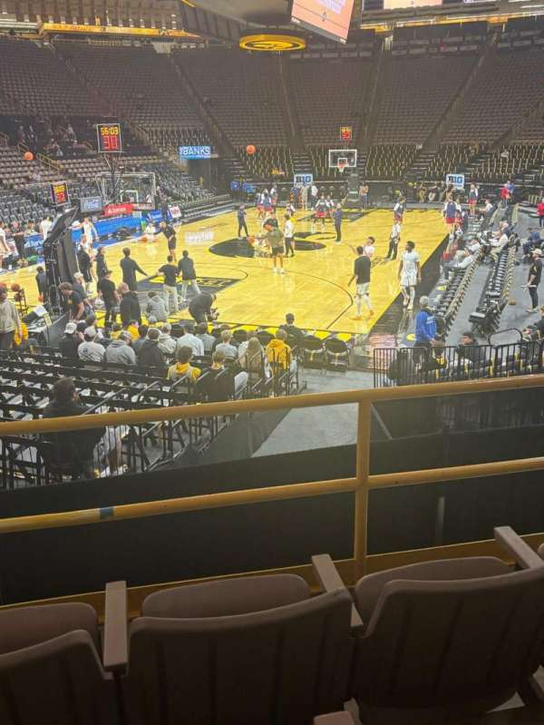 Carver-Hawkeye Arena, section: J, row: 14, seat: 9