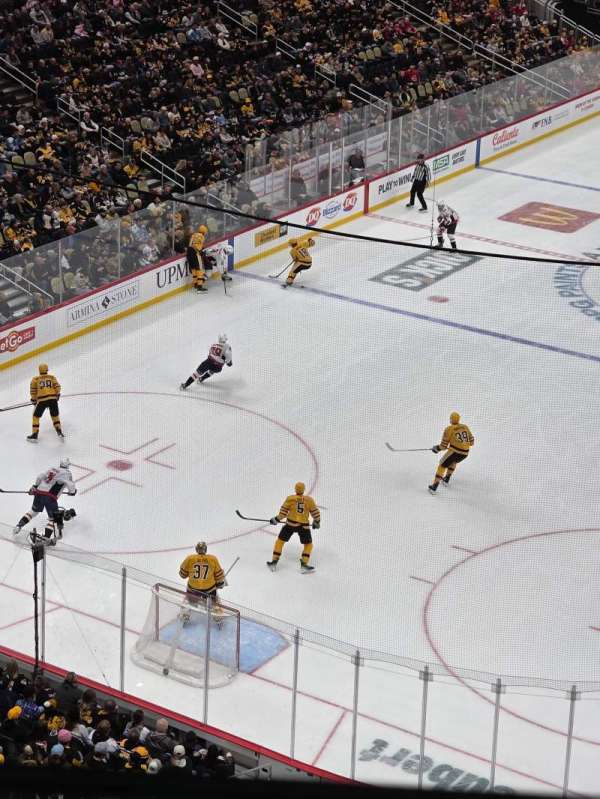 PPG Paints Arena, section: 209, row: A, seat: 6