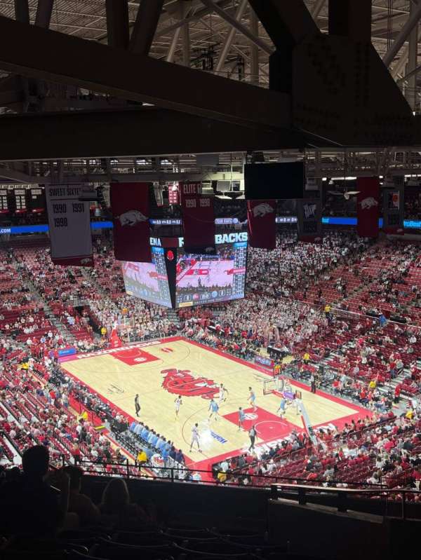 Bud Walton Arena, section: 212, row: 12, seat: 105