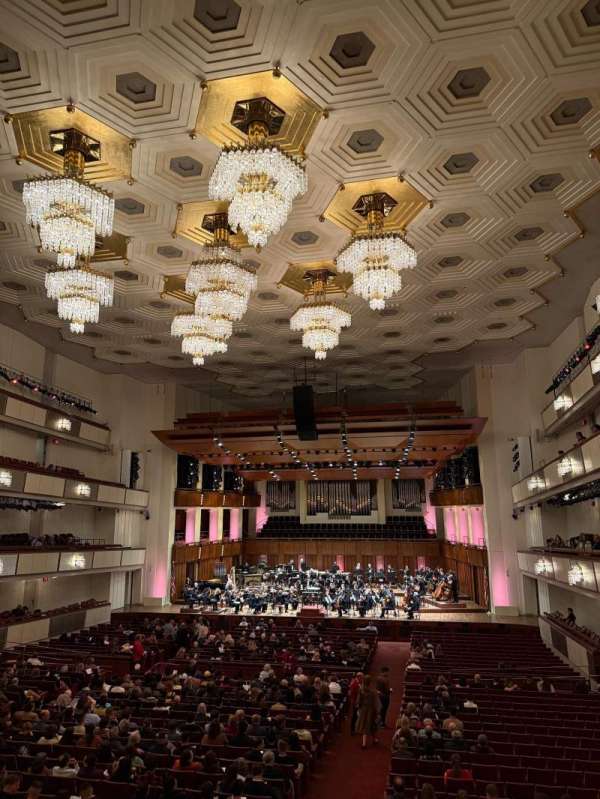 The Kennedy Center Concert Hall, section: Box 6, row: 1, seat: 3