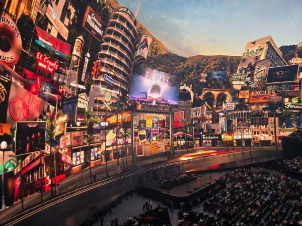 The Sphere, Vegas, section: 202, row: 9, seat: 4