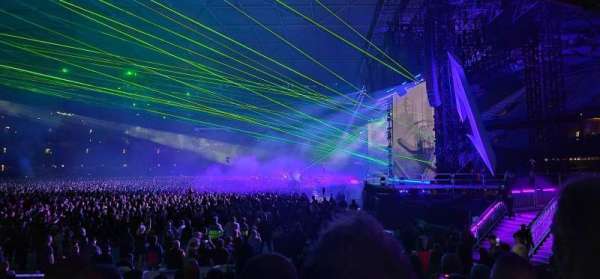 Marvel Stadium, section: L1-9, row: M, seat: 28