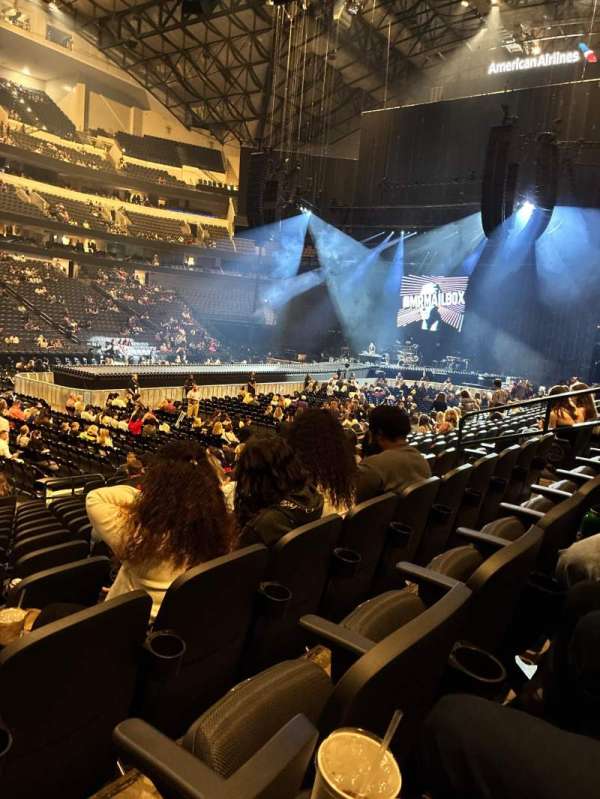 American Airlines Center, section: 108, row: N, seat: 11