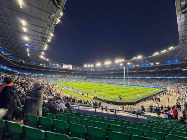 Twickenham Stadium, section: L1, row: 27, seat: 308