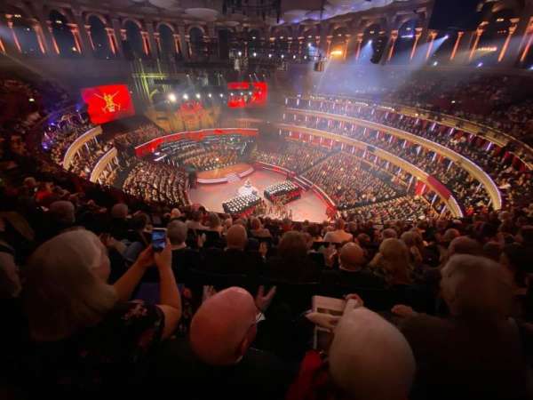 Royal Albert Hall, section: Rausing Circle S, row: 7, seat: 102