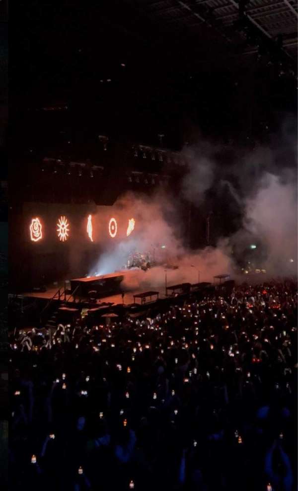 3Arena, Dublin, section: A, row: 21, seat: 21
