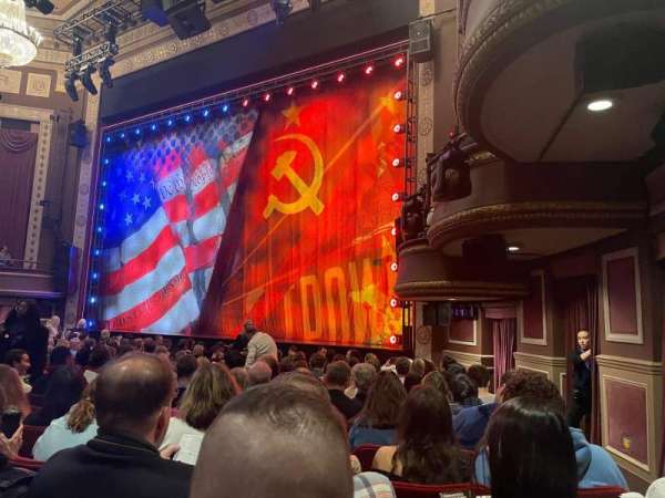 Imperial Theatre, section: Orchestra R, row: M, seat: 26