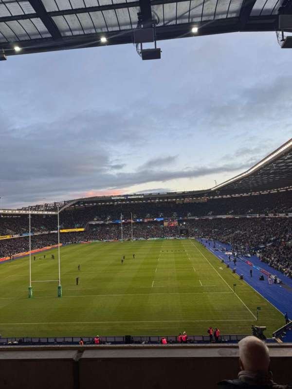 Murrayfield Stadium, section: N2, row: Q, seat: 10