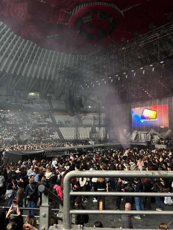 Palazzo dello Sport, Roma, section: A6, row: E, seat: 18