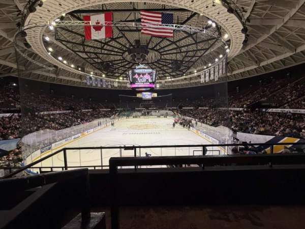 Norfolk Scope, section: 209, row: B, seat: 4