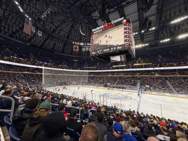 KeyBank Center, section: 116, row: 16, seat: 18
