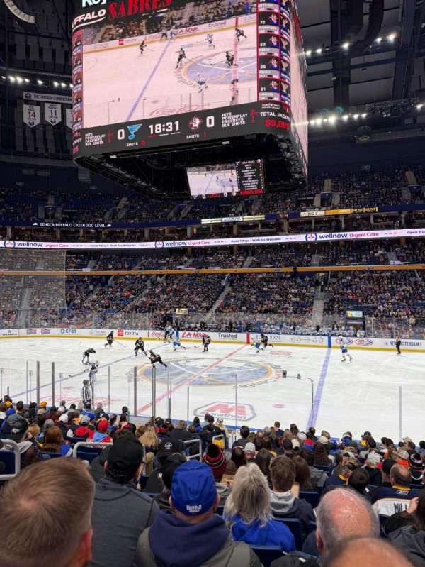 KeyBank Center, section: 116, row: 16, seat: 18