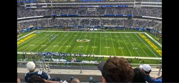 SoFi Stadium, section: 351, row: 4, seat: 17