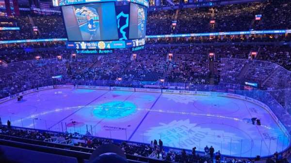 Scotiabank Arena, section: 308, row: 2, seat: 2