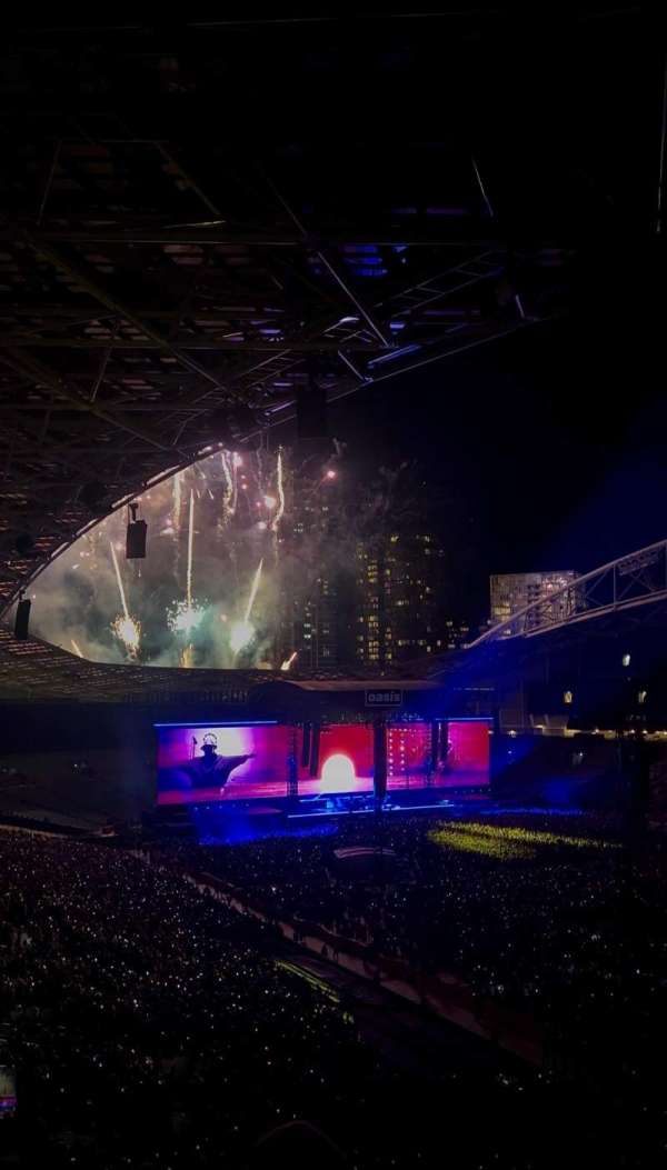 Accor Stadium, section: 412, row: 8, seat: 55