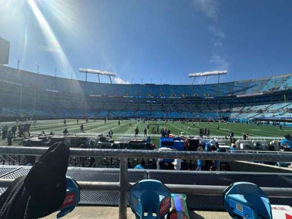 Bank of America Stadium, section: 112, row: 6, seat: 13