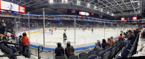 Cable Dahmer Arena, section: 104, row: D, seat: 18
