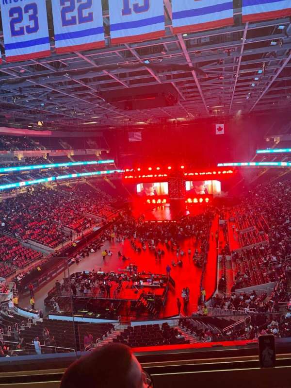 UBS Arena, section: 212, row: 2, seat: 12