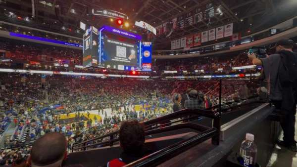 Xfinity Mobile Arena, section: C11, row: 1, seat: 17