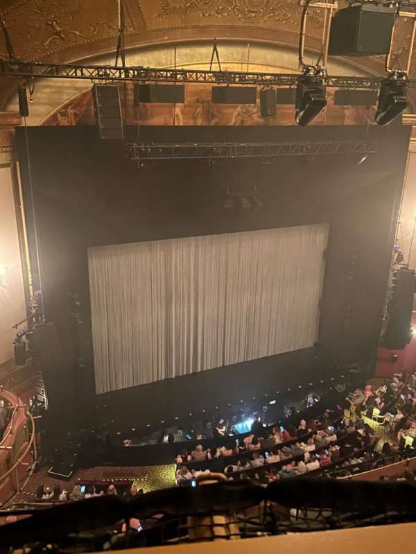 St. James Theatre, section: Balcony L, row: A, seat: 3