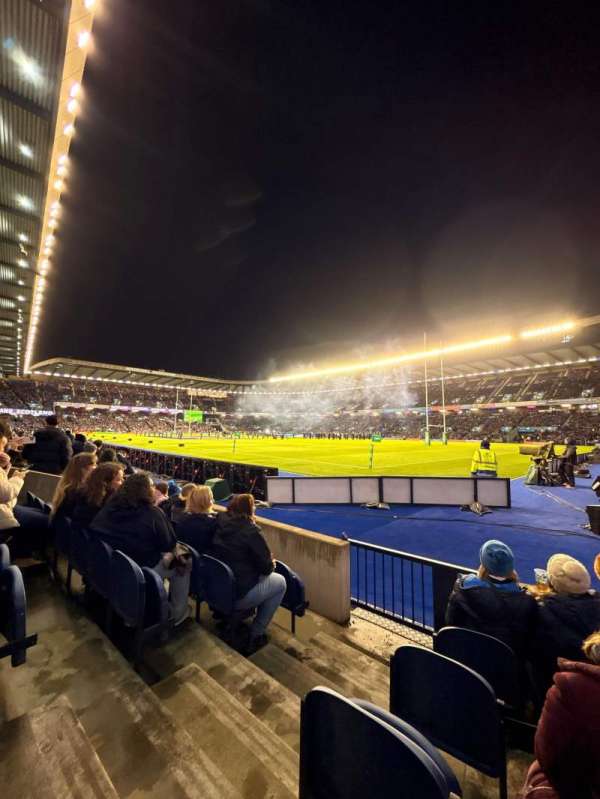 Murrayfield Stadium, section: N17, row: E, seat: 11