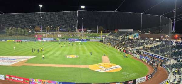 Isotopes Park, section: 307, row: C, seat: 7