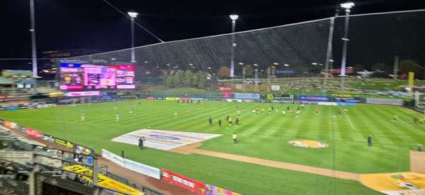 Isotopes Park, section: 307, row: C, seat: 7