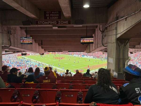 Northwest Stadium, section: 215, row: 21, seat: 16