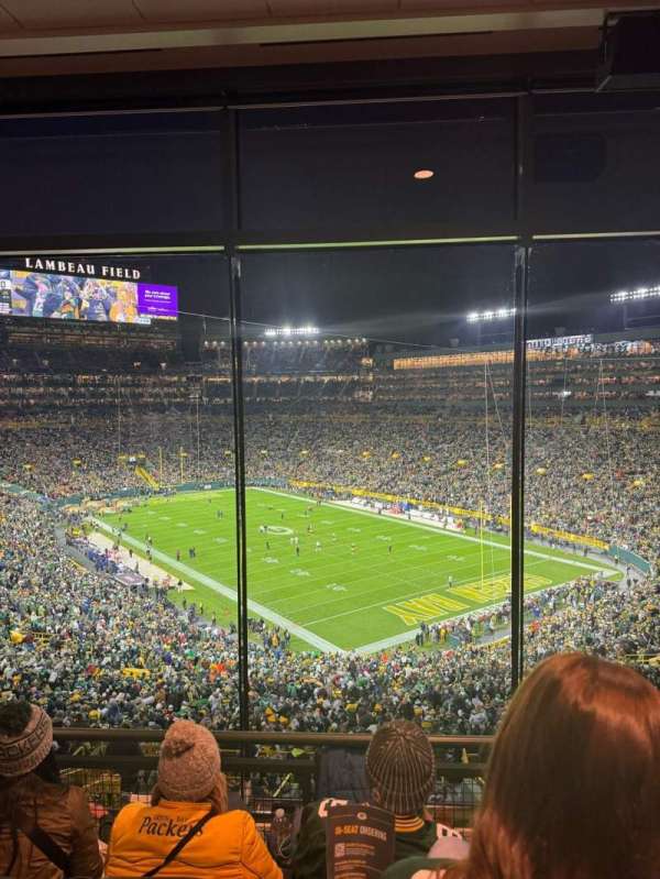 Lambeau Field, section: 490, row: 4, seat: 11