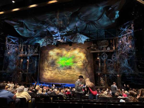 Gershwin Theatre, section: Orchestra R, row: Q, seat: 10