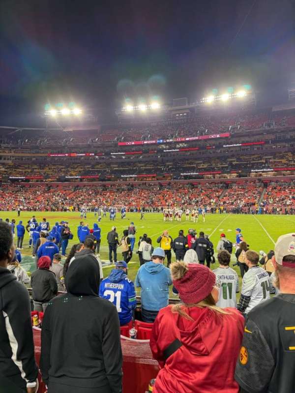 Northwest Stadium, section: 119, row: 3, seat: 6