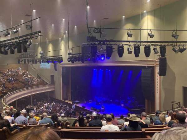 Ryman Auditorium, section: BAL-10, row: M, seat: 9