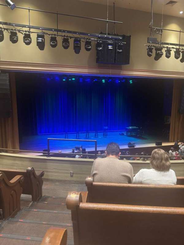 Ryman Auditorium, section: BAL-13, row: E, seat: 10