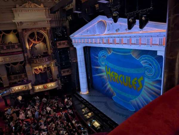 Theatre Royal Drury Lane, section: Grand Circle Box L, seat: L2