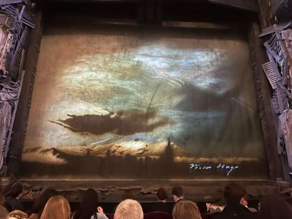 Sondheim Theatre, West End, section: Stalls, row: F, seat: 17