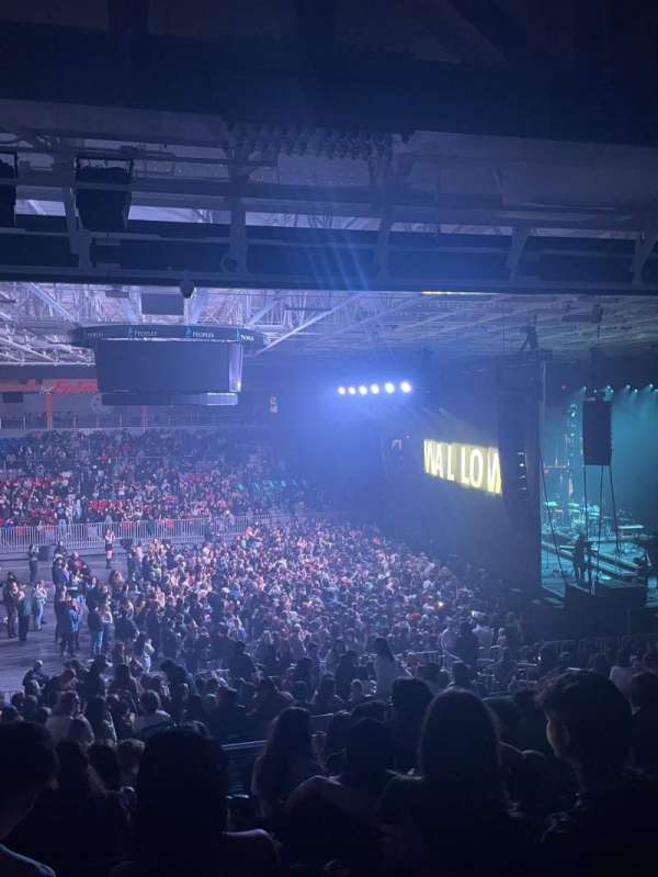 UPMC Events Center, section: 106, row: U, seat: 10-11