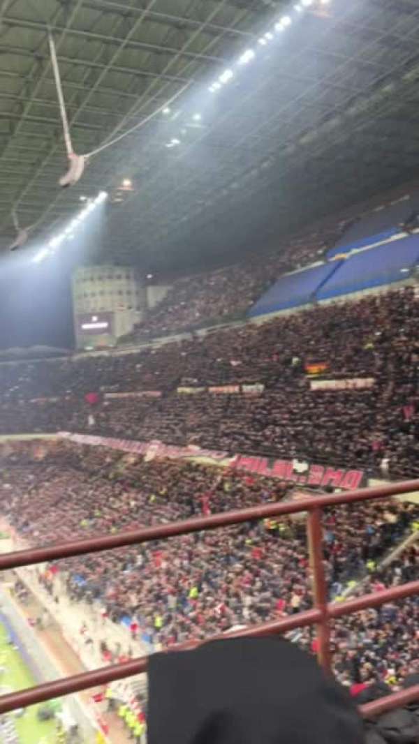 San Siro, section: 224, row: 2, seat: 18